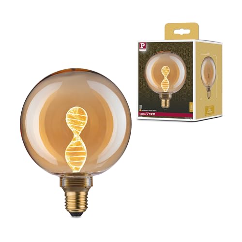Paulmann 28881 LED Lampe Inner Glow Edition Globe G125 180lm Gold 3,5 Watt Leuchtmittel Gold 1800 K E27 von Paulmann
