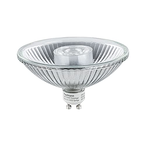 Paulmann 28901 LED Lampe Reflektor QPAR111 6,5 W dimmbar Warmweiß Silber Leuchtmittel Beleuchtungssystem 2700 K GU10 von Paulmann
