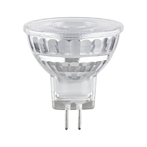 Paulmann 28978 Standard 12V LED Reflektor GU4 12V 1er-Pack 1,8W 184lm 35mm Silber Glas 2700K - Warmweiß Leuchtmittel von Paulmann