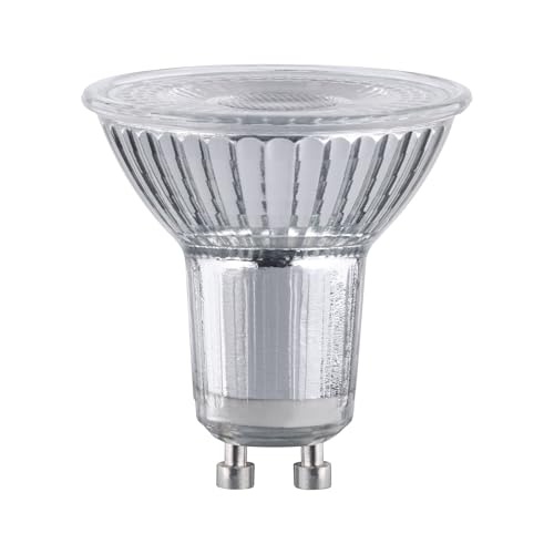 Paulmann 28984 Standard 230V LED Reflektor GU10 7W 230V 550lm dimmbar 50mm Silber Glas 2700K - Warmweiß Leuchtmittel Paulmann 28984 Standard 230V LED Reflektor GU10 7W 230V 550lm dimmbar 50mm Silber Glas 2700K - Warmweiß Leuchtmittel von Paulmann