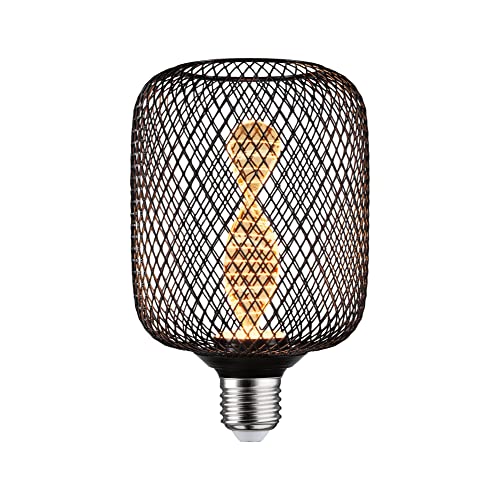 Paulmann 29082 Metallic Glow Edition Standard 230V LED Leuchtmittel Zyl E27 Helix 3,5W 110lm 100mm Schwarz Metall 1800K Paulmann 29082 Metallic Glow Edition Standard 230V LED Leuchtmittel Zyl E27 Helix 3,5W 110lm 100mm Schwarz Metall 1800K von Paulmann