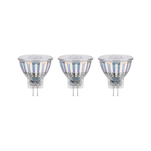 Paulmann 29140 Standard 12V LED Reflektor GU4 3x345lm 3x4,2W 2700K Silber Leuchtmittel von Paulmann