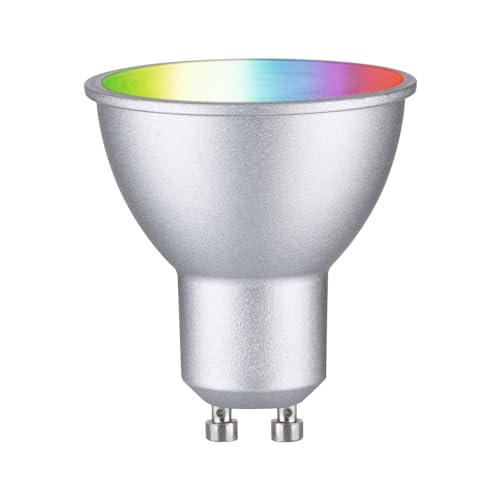 Paulmann 29149 Standard 230V Smart Home Zigbee LED Reflektor GU10 350lm 4,8W RGBW+ dimmbar Chrom matt Leuchtmittel Paulmann 29149 Standard 230V Smart Home Zigbee LED Reflektor GU10 350lm 4,8W RGBW+ dimmbar Chrom matt Leuchtmittel von Paulmann