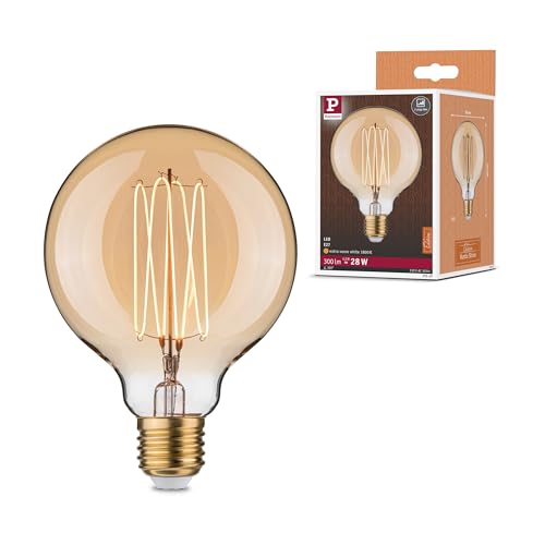 Paulmann 29245 Rustic Shine Standard 230V LED Globe E27 300lm 4,2W 1800K dimmbar Gold Paulmann 29245 Rustic Shine Standard 230V LED Globe E27 300lm 4,2W 1800K dimmbar Gold von Paulmann
