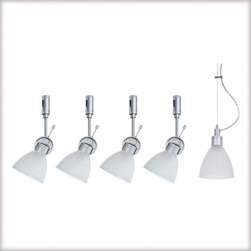 Paulmann 2Easy Rail-Spot-Set Phara PD, 5x40W, G9 Titan/ Paulmann 2Easy Rail-Spot-Set Phara PD, 5x40W, G9 Titan/ von Paulmann