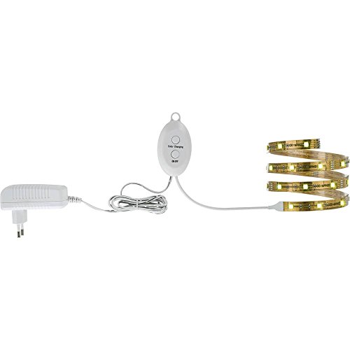 Paulmann 3557 TIP LED Strip 1 m Lichtband 7,2W Lichtstreifen RGB-Multicolor Stripe kürzbar Lichtleiste wiederverbindbar Leuchtband selbstklebend Paulmann 3557 TIP LED Strip 1 m Lichtband 7,2W Lichtstreifen RGB-Multicolor Stripe kürzbar Lichtleiste wiederverbindbar Leuchtband selbstklebend von Paulmann