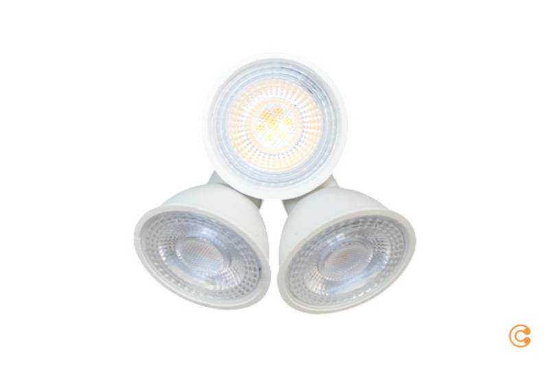 Paulmann 3er Spot Deckenspot Deckenlampe Deckenlicht Gu10 Nova Ip44 Dimmbar Weiß B-Ware von Paulmann