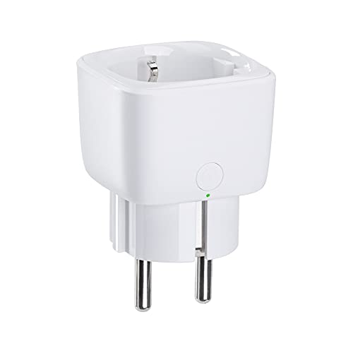 Paulmann 50131 Smart Home Zigbee Zwischenstecker Smart Plug für Euro- und Schuko-Stecker Schwarz Kunststoff von Paulmann