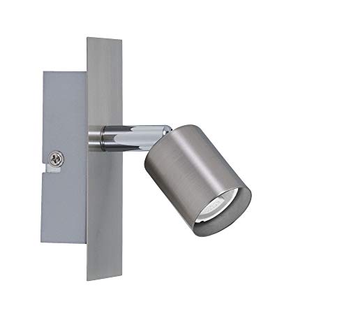Paulmann Spotlight Georgia max. 1x10W GU10 Nickel gebürstet 230V Metall Paulmann Spotlight Georgia max. 1x10W GU10 Nickel gebürstet 230V Metall von Paulmann