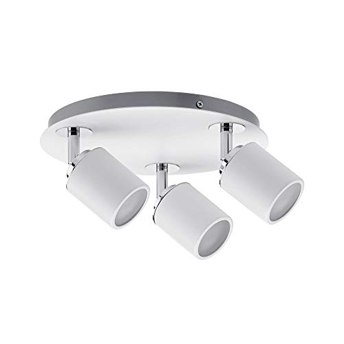 Paulmann Spotlight Tube IP44 max. 3x10W GU10 Weiß/Chrom 230V Metall von Paulmann