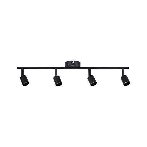 Paulmann 66758 Spotlight Carolina 4-flammig max. 4x10 Watt Deckenleuchte Schwarz matt Spot Metall GU10 Deckenstrahler ohne Leuchtmittel Paulmann 66758 Spotlight Carolina 4-flammig max. 4x10 Watt Deckenleuchte Schwarz matt Spot Metall GU10 Deckenstrahler ohne Leuchtmittel von Paulmann