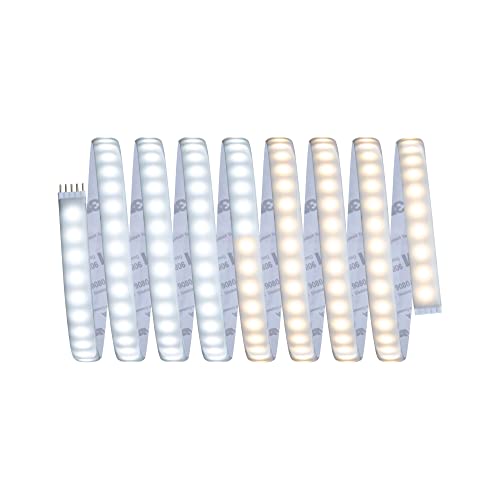 Paulmann 70532 MaxLED 1000 LED Strip Tunable White Basisset IP44 32W 1020lm/m dimmbar 3m Silber Kunststoff 108LEDs/m von Paulmann