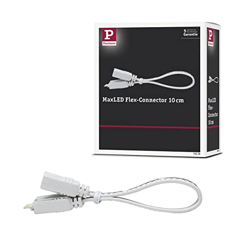Paulmann 70576 MaxLED Verbindungskabel für LED Strip 10 cm Verlängerungskabel Stripe Zubehör Überbrückung Weiß Ausgleich von Unebenheiten 5-Polig Paulmann 70576 MaxLED Verbindungskabel für LED Strip 10 cm Verlängerungskabel Stripe Zubehör Überbrückung Weiß Ausgleich von Unebenheiten 5-Polig von Paulmann