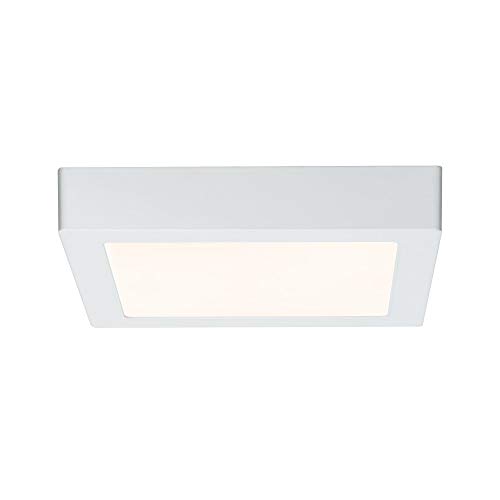 Paulmann 70645 LED Panel Lunar eckig 225x225mm 15,4W 230V Weiß matt Alu Deckenaufbauleuchte Deckenleuchte Deckenlampe von Paulmann