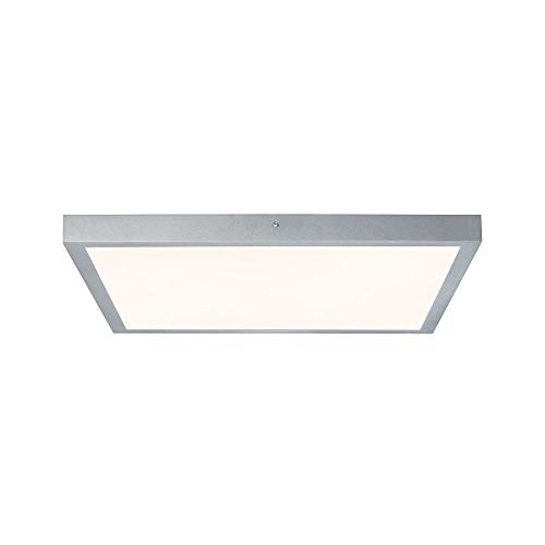 Paulmann 70652 LED Panel Lunar eckig 600x600mm 27,4W 230V Chrom matt Alu Deckenaufbauleuchte Deckenleuchte Deckenlampe von Paulmann