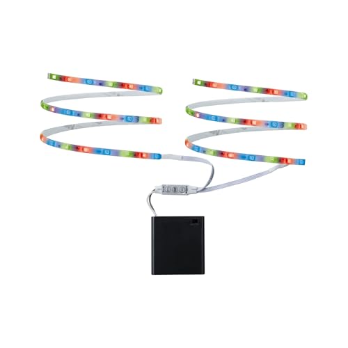Paulmann 707.00 Function Mobil Strip 2x80cm RGB 1,2W 9V 6LR61 Weiß Metall/Kunststoff LED Lichtband Lichtstreifen Lichtschlauch Paulmann 707.00 Function Mobil Strip 2x80cm RGB 1,2W 9V 6LR61 Weiß Metall/Kunststoff LED Lichtband Lichtstreifen Lichtschlauch von Paulmann