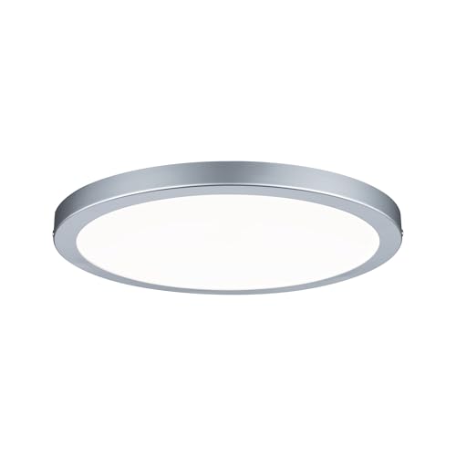 Paulmann 709.34 Deckenleuchte Atria LED-Panel 300mm 19W 4000K Chrom matt 230V Kunststoff von Paulmann