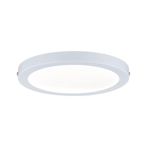 Paulmann 709.37 Deckenleuchte Atria LED-Panel 220mm 15W 4000K Weiß matt 230V Kunststoff von Paulmann
