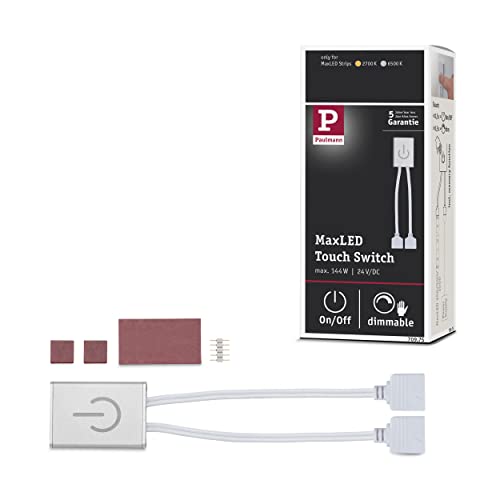 Paulmann 70975 MaxLED Touch Switch max. 144W Silber Paulmann 70975 MaxLED Touch Switch max. 144W Silber von Paulmann