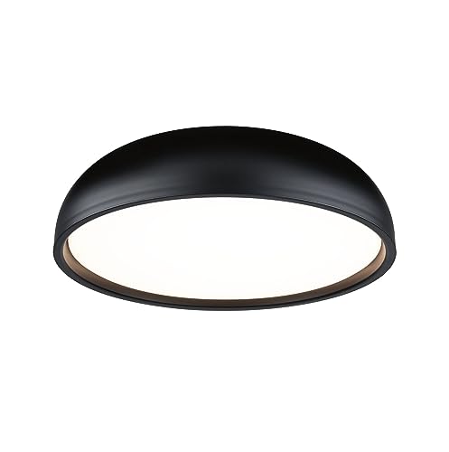 Paulmann 71084 LED Deckenleuchte Selection Bathroom Oka IP44 White Switch 950lm 230V 24W Schwarz matt Badleuchte Badleuchte von Paulmann