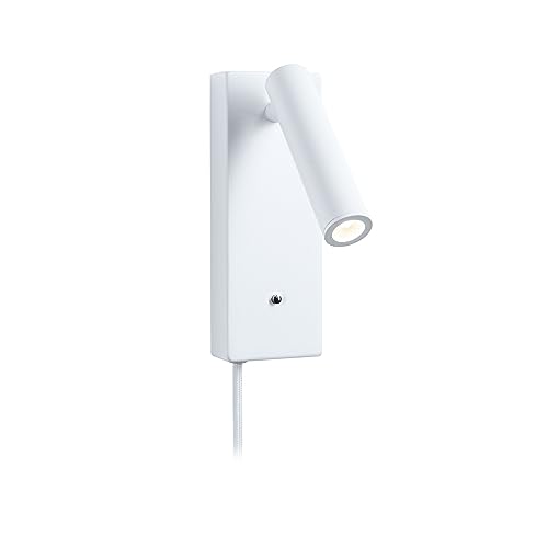 Paulmann 71108 LED Wandleuchte Hulda USB C 3000K 130lm 230V 2,5W dimmbar Weiß matt Wandleselampe Paulmann 71108 LED Wandleuchte Hulda USB C 3000K 130lm 230V 2,5W dimmbar Weiß matt Wandleselampe von Paulmann