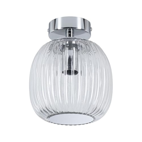 Paulmann 71141 Selection Bathroom Deckenleuchte Ruya IP44 E14 230V max. 20W Glas, Chrom Wand-/Deckenleuchte, Badbeleuchtung von Paulmann