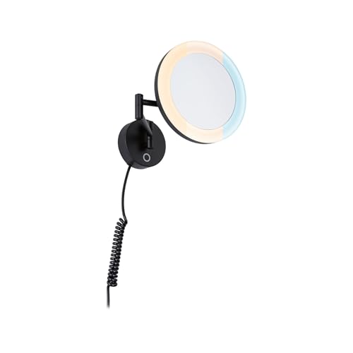 Paulmann 71149 LED Kosmetikspiegel Masua IP44 White Switch 55lm 230V 4W Schwarz matt 3-fach Vergrößerung Paulmann 71149 LED Kosmetikspiegel Masua IP44 White Switch 55lm 230V 4W Schwarz matt 3-fach Vergrößerung von Paulmann