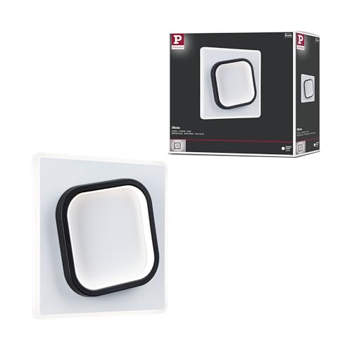 Paulmann 71164 WD 2Form WL LED 22W 240x240mm Weiß Schwarz 230V Acryl Metall Paulmann 71164 WD 2Form WL LED 22W 240x240mm Weiß Schwarz 230V Acryl Metall von Paulmann
