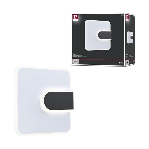 Paulmann 71168 WD 2Form WL LED 16,1W 240x240mm Weiß Schwarz 230V Acryl Metall Paulmann 71168 WD 2Form WL LED 16,1W 240x240mm Weiß Schwarz 230V Acryl Metall von Paulmann