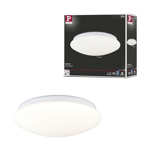 Paulmann 75407 LED Deckenleuchte Leonis Dämmerungsgesteuerter Bewegungsmelder (HF) IP44 3000-5700K 1750lm 230V 16,5W Weiß von Paulmann