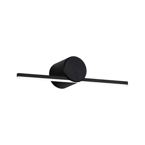 Paulmann 75410 LED Leuchtspiegel Sava IP44 3000K 250lm 230V 4,2W Schwarz matt Paulmann 75410 LED Leuchtspiegel Sava IP44 3000K 250lm 230V 4,2W Schwarz matt von Paulmann
