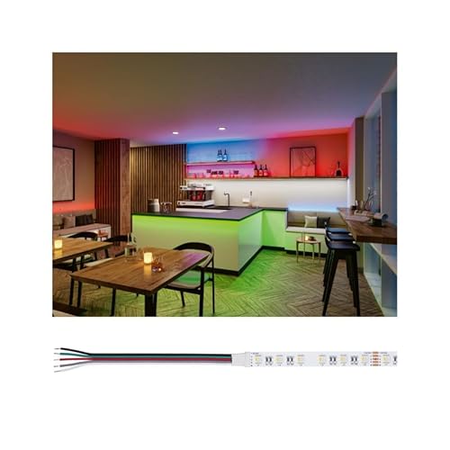Paulmann 76012 Pro LED Strip Silver P25 830 5m 75W 300lm/m 60LEDs/m RGBW LED Streifen von Paulmann