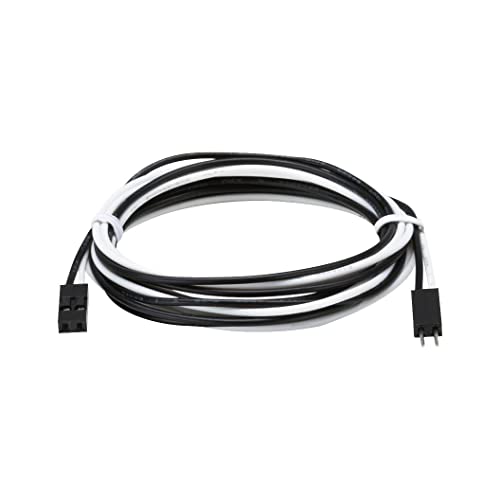 Paulmann 78417 LumiTiles Zubehör Kabel IP44 105cm max. 12 W Warmweiß Schwarz Spritzwasserschutz Kunststoff Verbindungskabel 2701 K von Paulmann