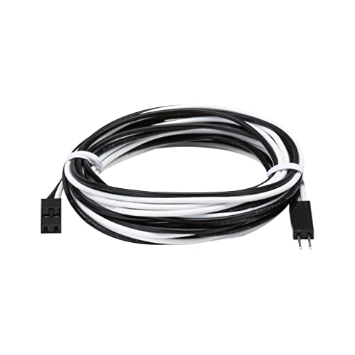 Paulmann 78418 LumiTiles Zubehör Kabel IP44 205cm max. 12 W Warmweiß Schwarz Spritzwasserschutz Kunststoff Verbindungskabel 2702 K von Paulmann