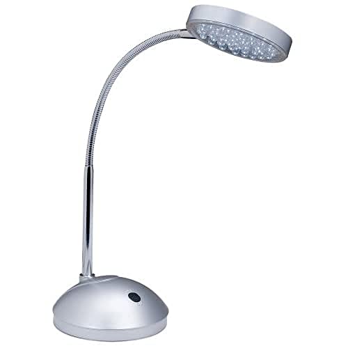 Paulmann 795.30 Schreibtischleuchte Walk LED Alu/Chrom 4W Tageslichtweiß 79530 Büro Arbeitslampe Tischlicht von Paulmann