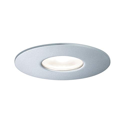 Paulmann 796.69 House Downlight 230V Einbauleuchte IP44 Neutralweiß 5,3W 55°Ausstrahlwinkel 79669 Outdoor House Aussenleuchte Einbaustrahler Ultraflach Dimmbar LED Deckenleuchten Deckenstrahler von Paulmann