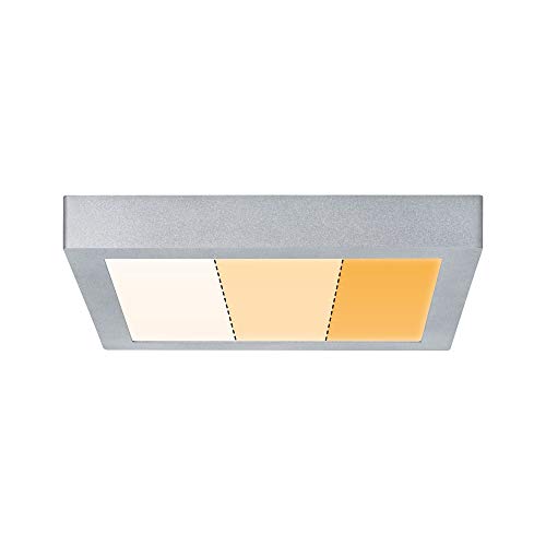 Paulmann 79800 Carpo LED Panel 300mm eckig 16W Chrom matt mit Warmdimmfunktion 3000-2300K Paulmann 79800 Carpo LED Panel 300mm eckig 16W Chrom matt mit Warmdimmfunktion 3000-2300K von Paulmann