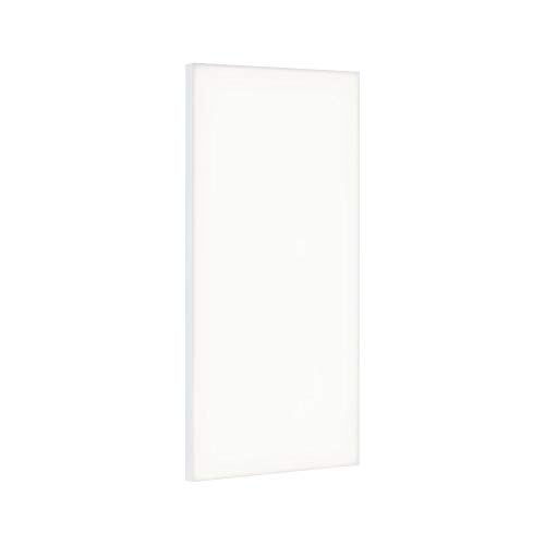 Paulmann 79819 LED Panel Velora eckig incl. 1x29 Watt Deckenlampe Weiß matt Lichtpanel Metall Deckenlicht 3000 K von Paulmann