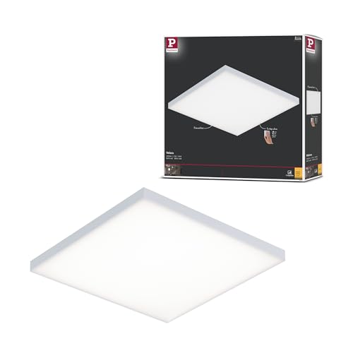 Paulmann 79821 Velora LED Panel 295x295mm Deckenleuchte Wandleuchte 17 W Weiß matt von Paulmann