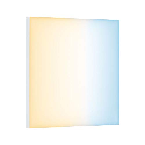 Paulmann 79825 LED Panel Velora eckig incl. 1x10,5 Watt dimmbar Deckenlampe Weiß matt Lichtpanel Metall Deckenlicht 2700 K Paulmann 79825 LED Panel Velora eckig incl. 1x10,5 Watt dimmbar Deckenlampe Weiß matt Lichtpanel Metall Deckenlicht 2700 K von Paulmann