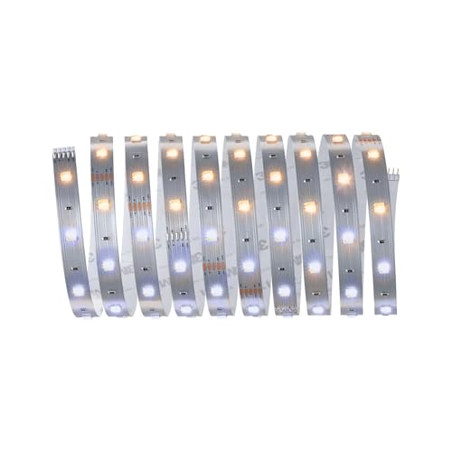 Paulmann 79860 LED Stripe MaxLED 250 Basisset 3m 11W 810lm Tunable White 24VA dimmbar Lichtband Kunststoff 2700 K von Paulmann