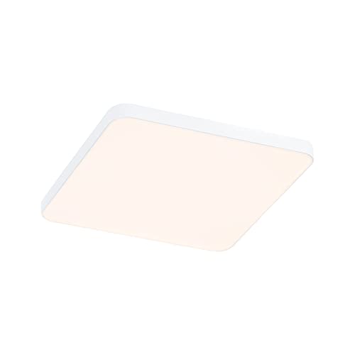 Paulmann 79942 LED Panel Einbaupanel Veluna VariFit Edge 120x120mm eckig Warmweiß Weiß Kunststoff Beleuchtungssystem 3000 K von Paulmann