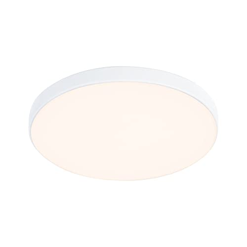 Paulmann 79944 LED Panel Einbaupanel Veluna VariFit Edge 90mm rund dimmbar Warmweiß Weiß Kunststoff Beleuchtungssystem 3000 K von Paulmann