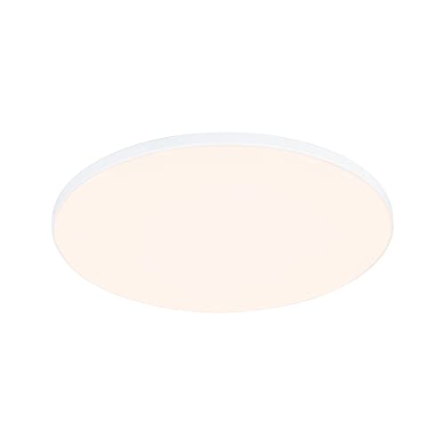 Paulmann 79946 LED Panel Einbaupanel Veluna VariFit Edge 200mm rund dimmbar Warmweiß Weiß Kunststoff Beleuchtungssystem 3000 K von Paulmann