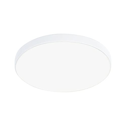 Paulmann 79950 LED Panel Einbaupanel Veluna VariFit Edge 90mm rund dimmbar Tageslichtweiß Weiß Kunststoff Beleuchtungssystem 4000 K von Paulmann