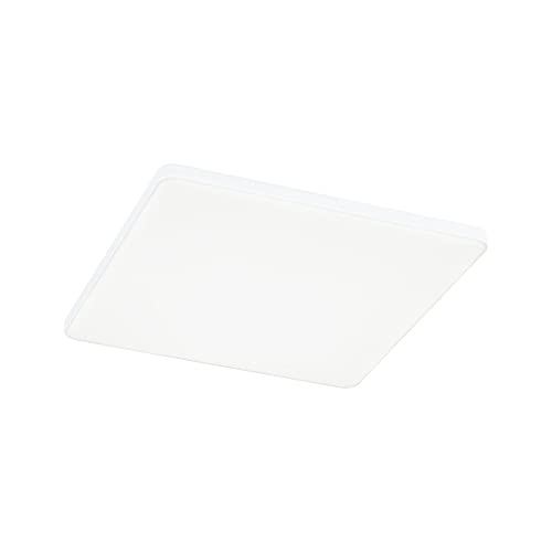 Paulmann 79955 LED Panel Einbaupanel Veluna VariFit Edge 200x200mm eckig dimmbar Tageslichtweiß Weiß Kunststoff Deckenleuchte 4000 K von Paulmann