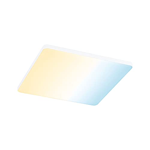 Paulmann 79959 LED Panel Einbaupanel Veluna VariFit Edge 200x200mm eckig Tunable White Weißlichtsteuerung Weiß Kunststoff Deckenleuchte Paulmann 79959 LED Panel Einbaupanel Veluna VariFit Edge 200x200mm eckig Tunable White Weißlichtsteuerung Weiß Kunststoff Deckenleuchte von Paulmann