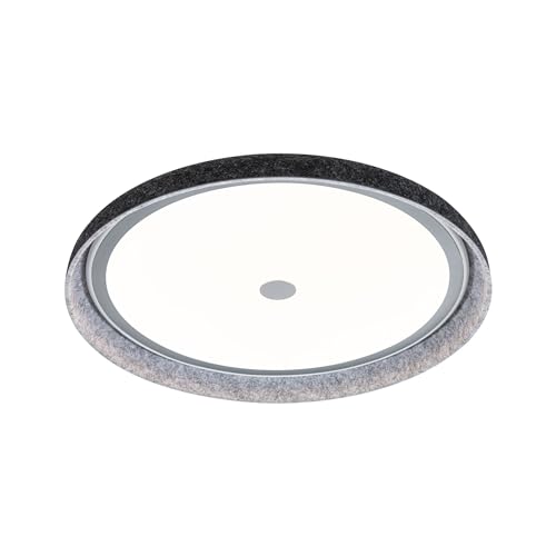 Paulmann 79981 LED Deckenleuchte 3-Step-Dim Zarina 34W Anthrazit 2700K Filzleuchte 3400lm Paulmann 79981 LED Deckenleuchte 3-Step-Dim Zarina 34W Anthrazit 2700K Filzleuchte 3400lm von Paulmann