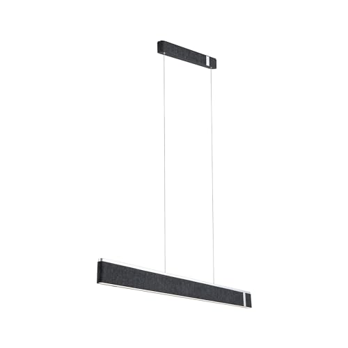 Paulmann 79985 LED Pendelleuchte 3-Step-Dim Jagun 26W Anthrazit 2700K Filzleuchte 2000lm von Paulmann