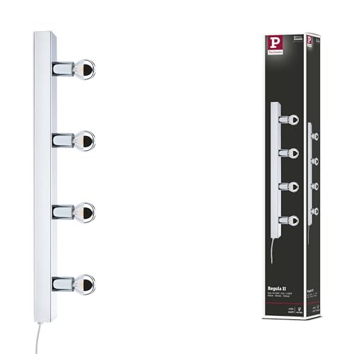 Paulmann 80100 Spiegelleuchte E14 230V max. 4x40W dimmbar Chrom von Paulmann